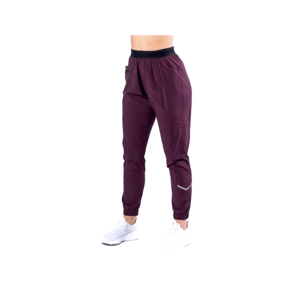 Alphalete Women’s Infinity Studio Pants - Burgundy, Size Medium